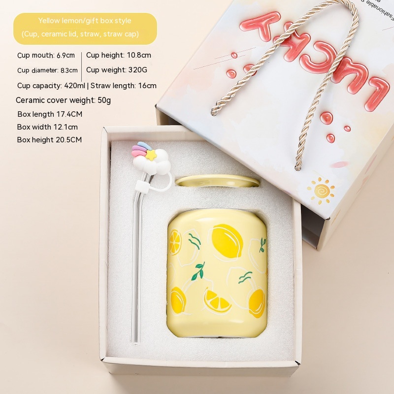 Coke Bottle Cap Lemon Gift Box