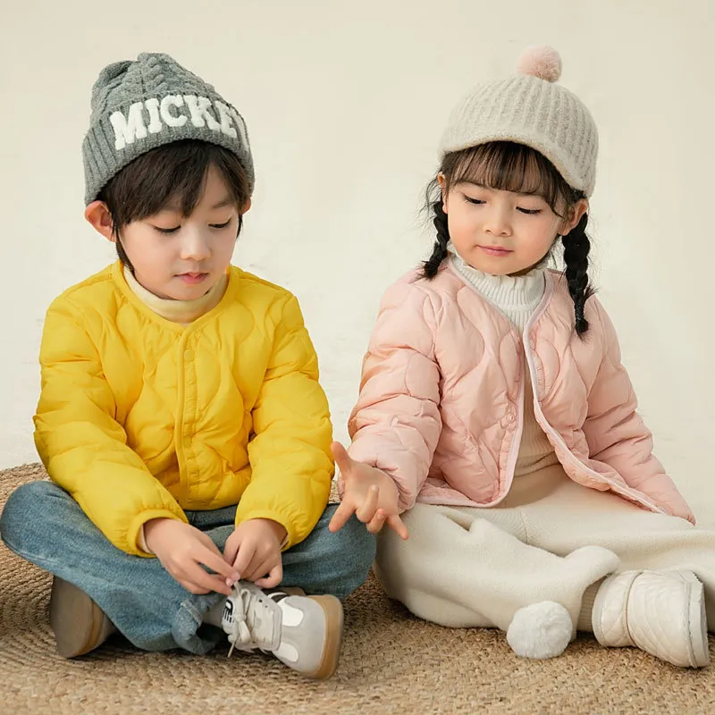 Lightweight Children's Down Short Baby Down Jacket