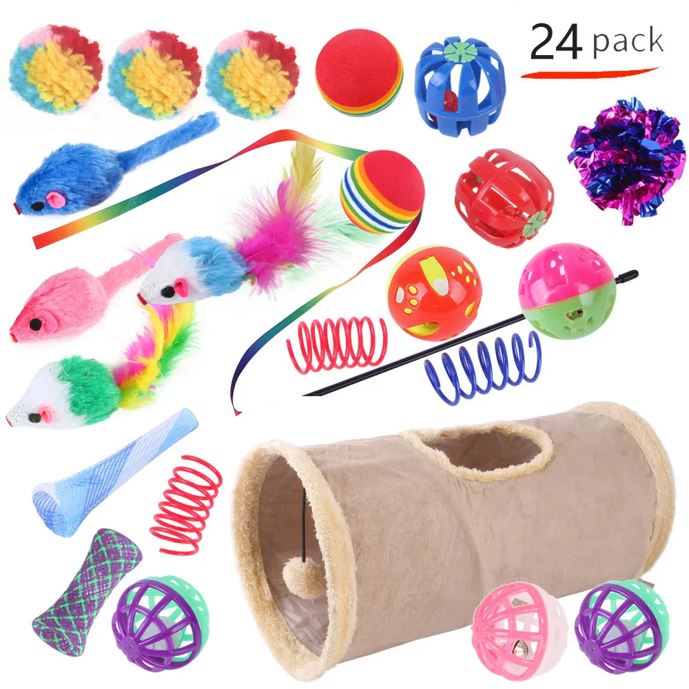 Pet Cat Toy Suit Cat Channel Funny Cat - B99831