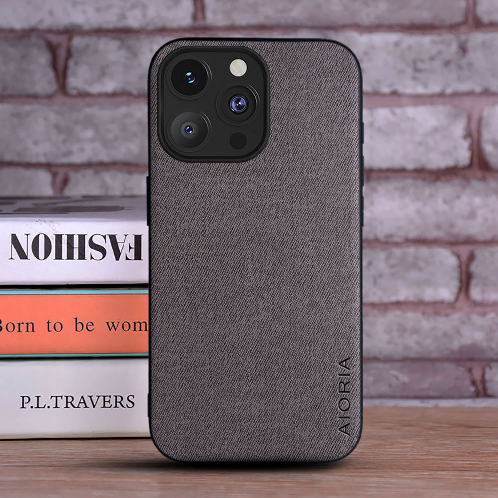 Simple Real Cloth Pattern Phone Case 4