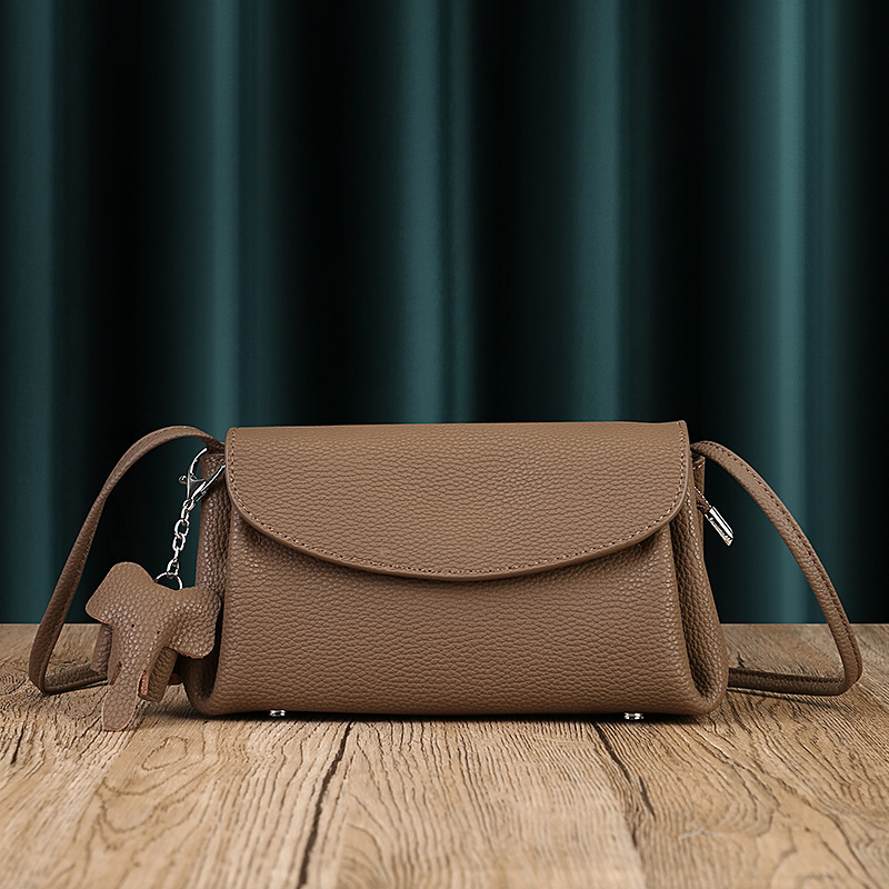 Soft Cowhide Pleated Underarm Crossbody Bag For Women 6