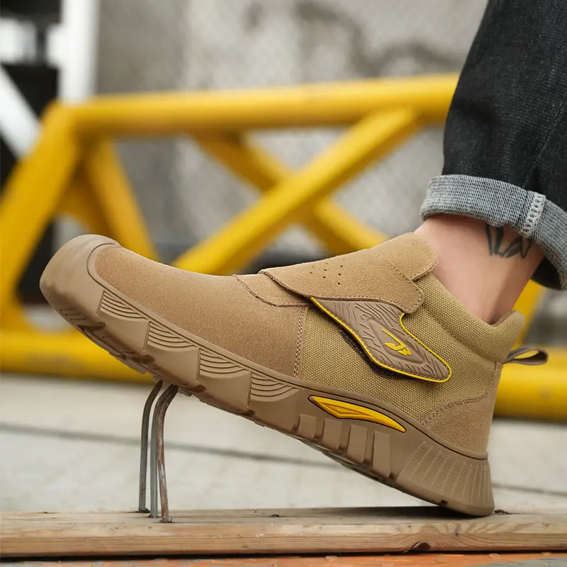 High-top Electric Welding Shoes Four Seasons Anti-smashing