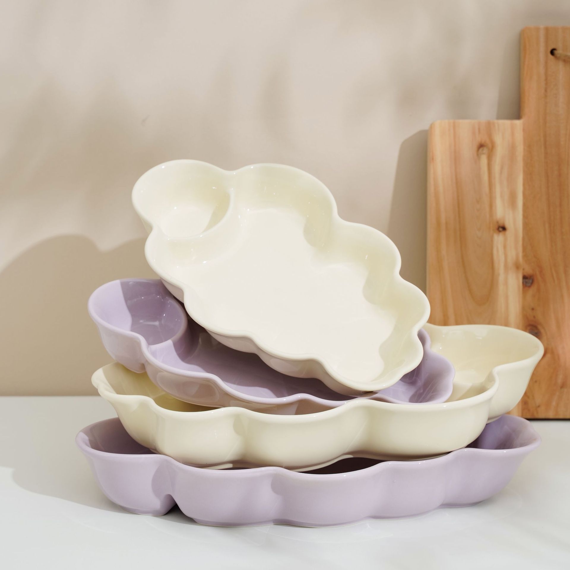 Creative Ceramic Dumpling Plate Pottery Household Restaurant