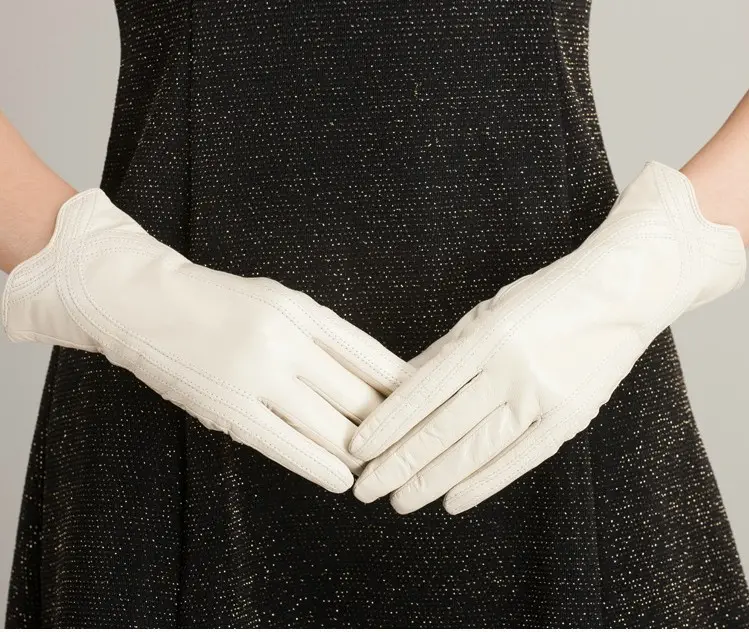 Women's Fashion Winter Warm Gloves Real Lamb