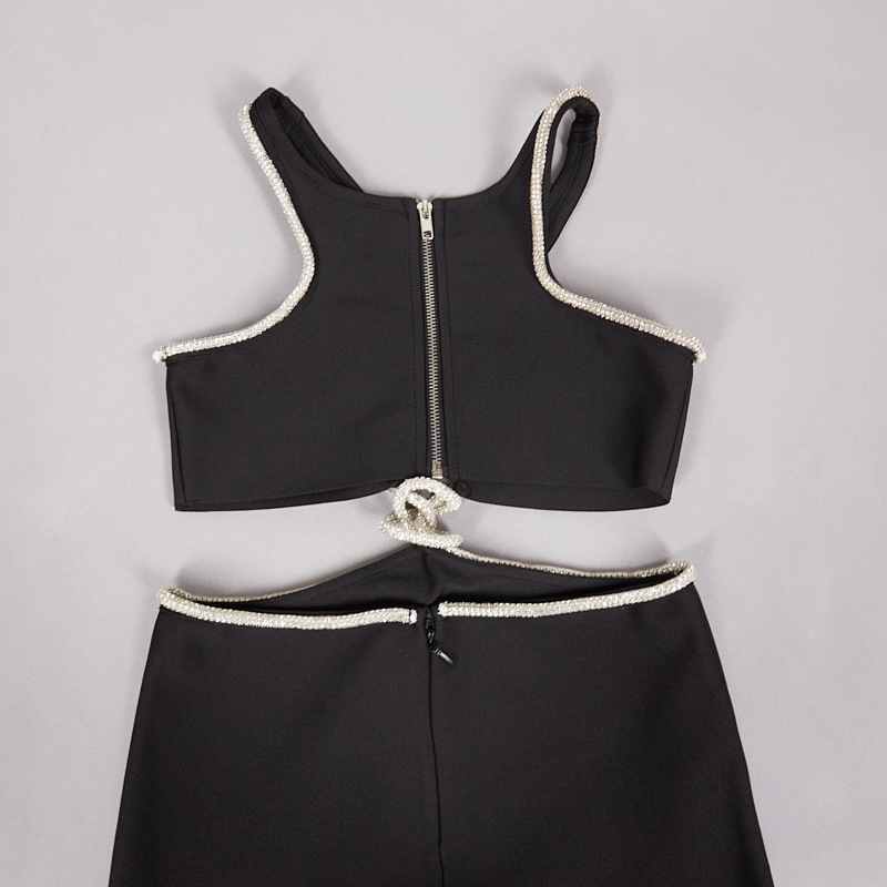 Sleeveless Bandage Sheath Dress, picture 2 of 9