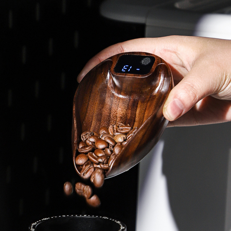 Walnut Coffee Electronic Scale Dedicated Intelligent Small - Image 1