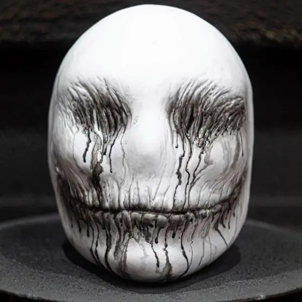 Stitched Skull Latex Mask, photo 2