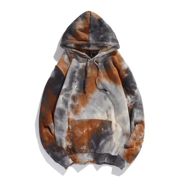 Dark Style Tie dye Gradient Color Style Hoodie Sweater Gradient 06 4Xl - Shop at LoveMi