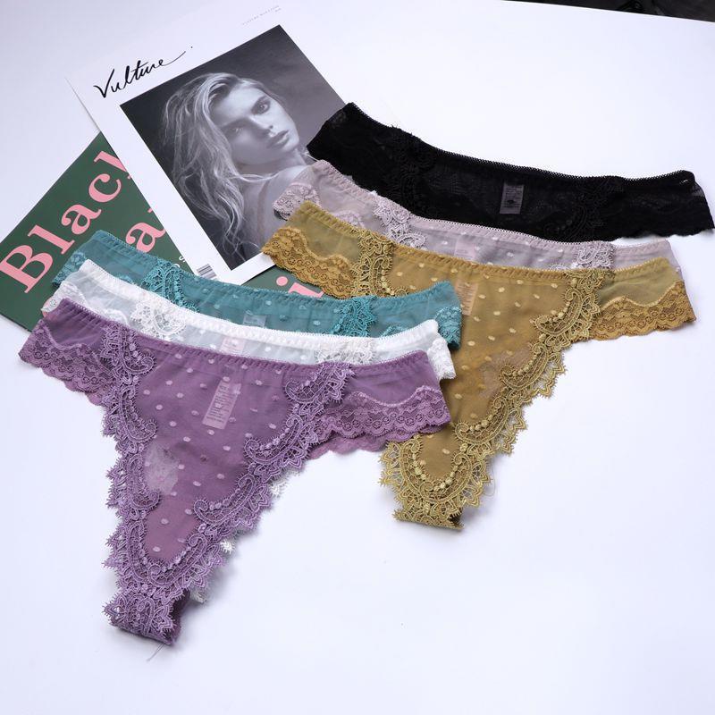 Ultra-thin Womens Breathable Cotton-crotch Underwear In Plus Sizes