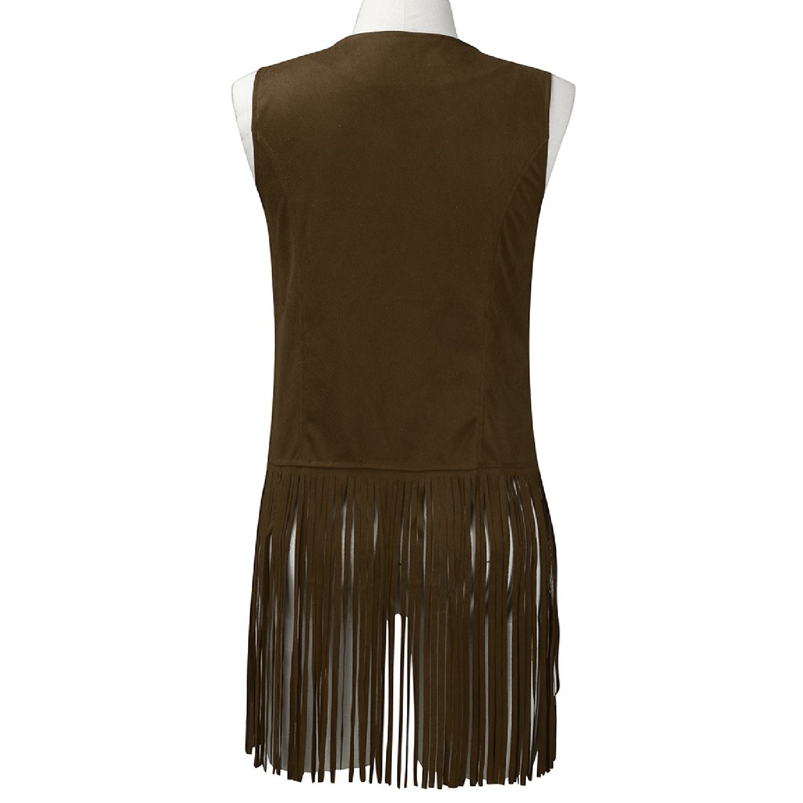 Title 28, Fashion Thin Tassel Sleeveless Vest for Women. ...