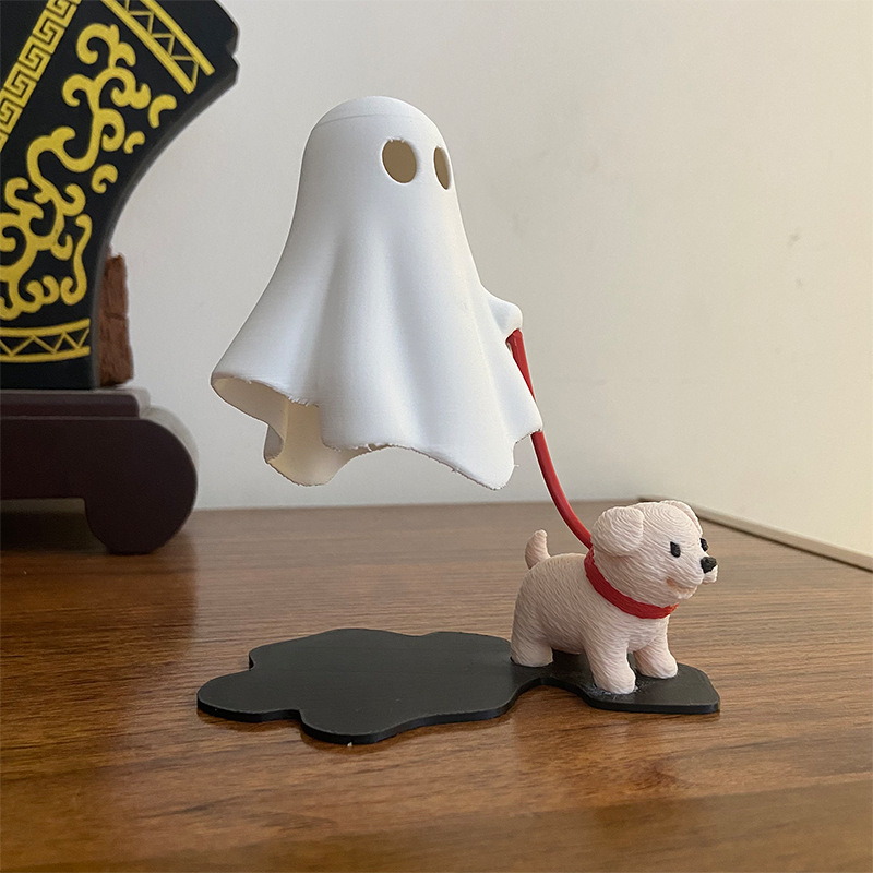 Ghost Leading a Dog Night Light, picture 3 of 4