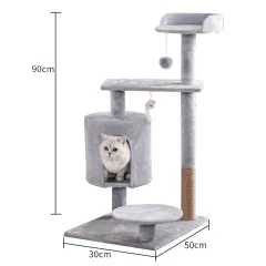 Lepet Cat Nest Cat Scratch Board Cat Tree Cat Climbing Frame Pet Supplies - Deluxe Edition - View 1