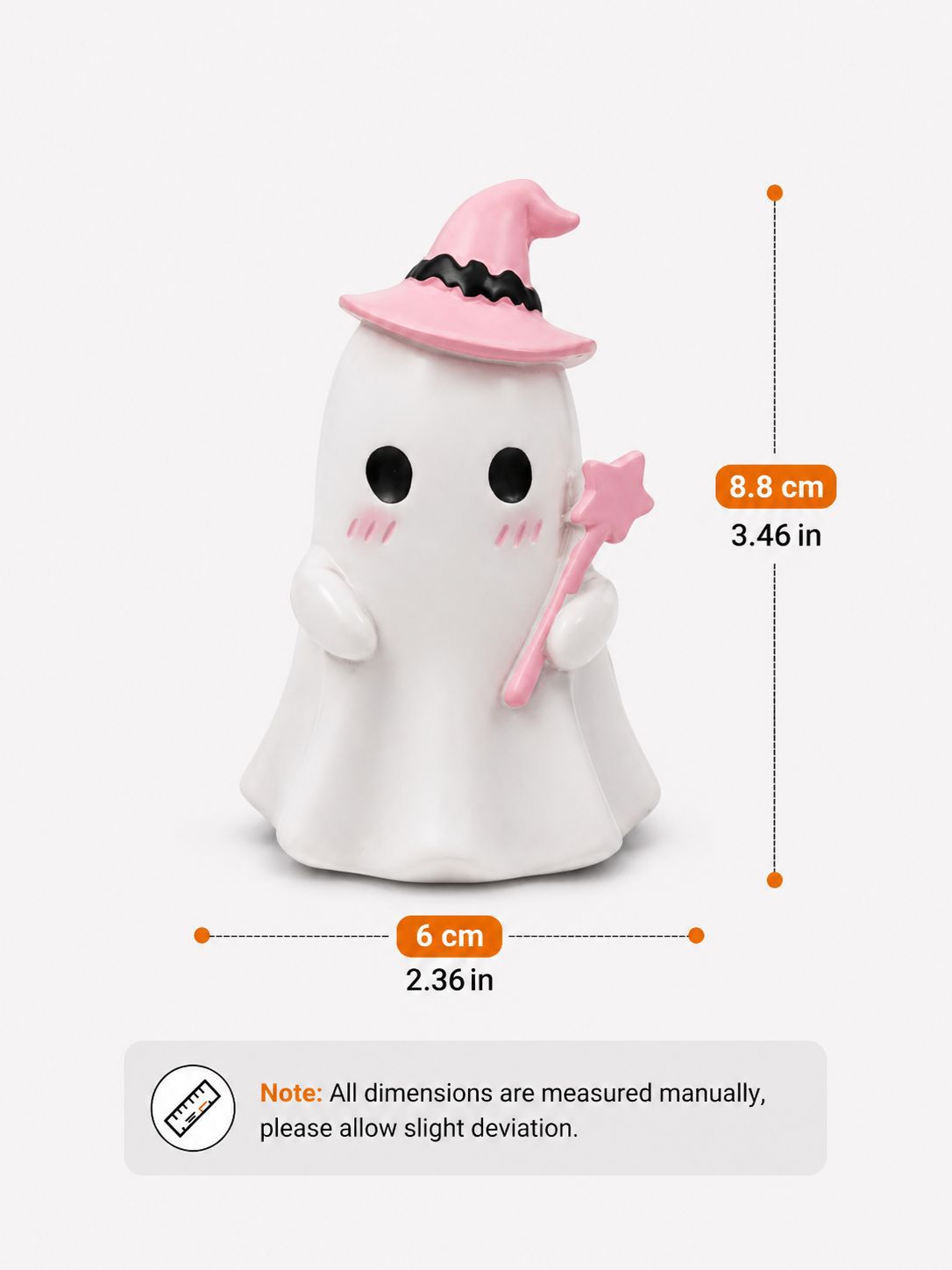New Arrival Halloween Ghost Pumpkin Resin Home Desk Decor everydayshopit media
