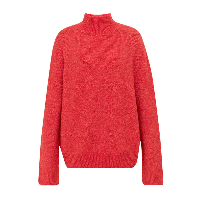 Title 1, Idle Style Loose Long-sleeved Sweater