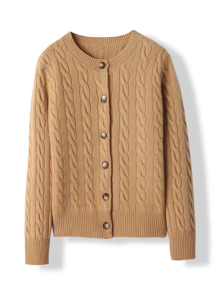 Women's Autumn And Winter Undershirt Loose Top Golden Camel - Shop at LoveMi