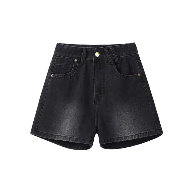 Fashion Personality Denim Shorts For Women Black - Shop at LoveMi