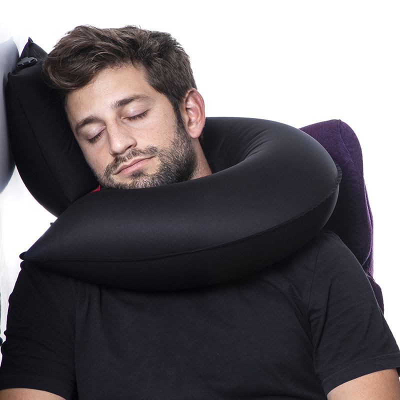 Inflatable Travel Car Neck Pillow
