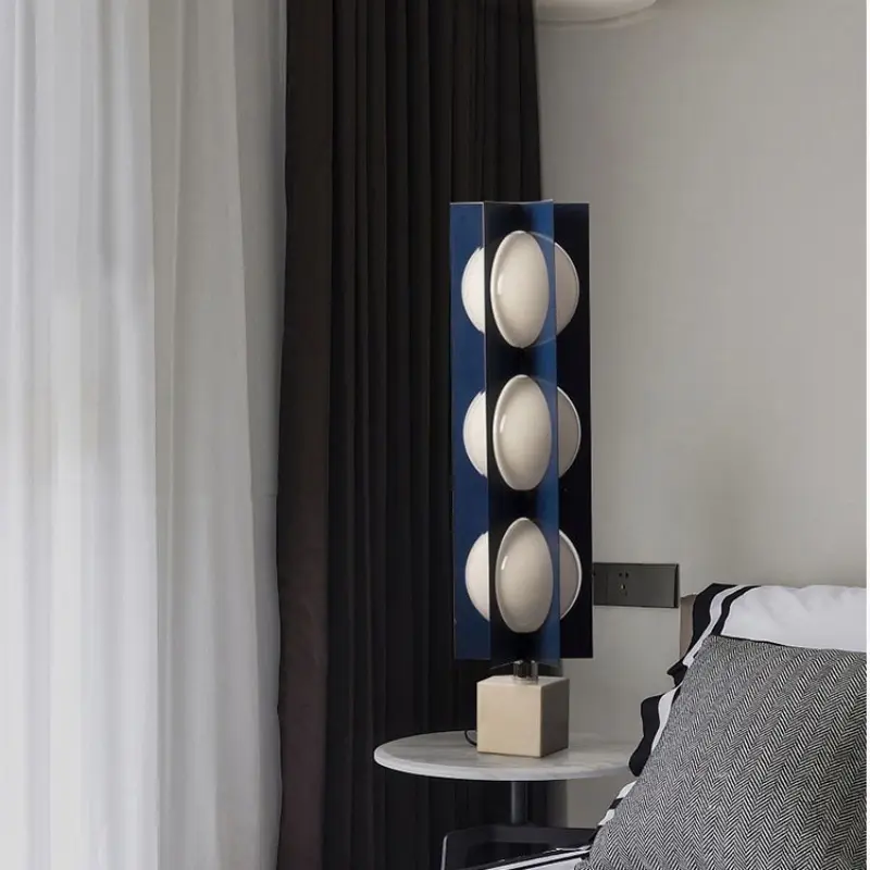 Modern Minimalist Creative Ornament Marble Desk Lamp