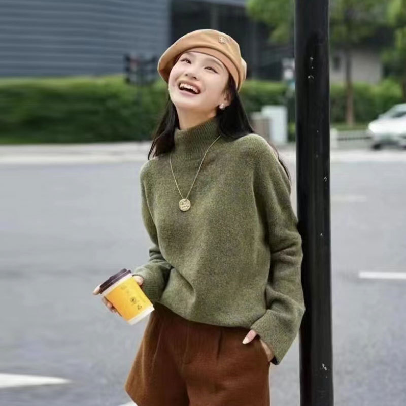 Title 5, Idle Style Loose Long-sleeved Sweater