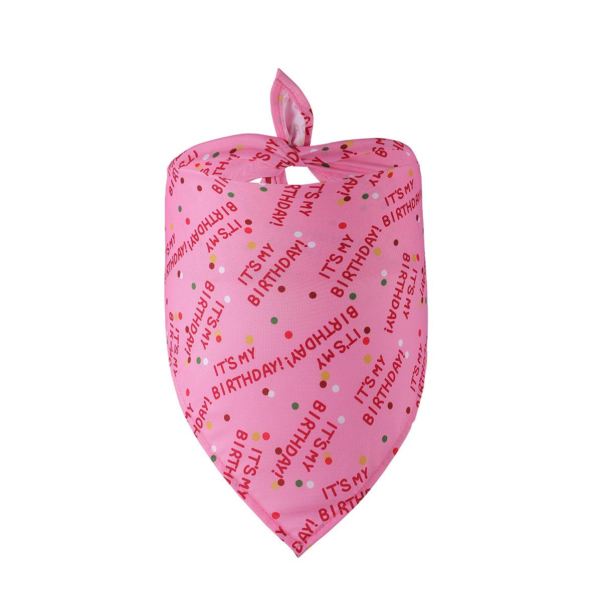 Factory-direct Cross-border New Product Pet Birthday Bib