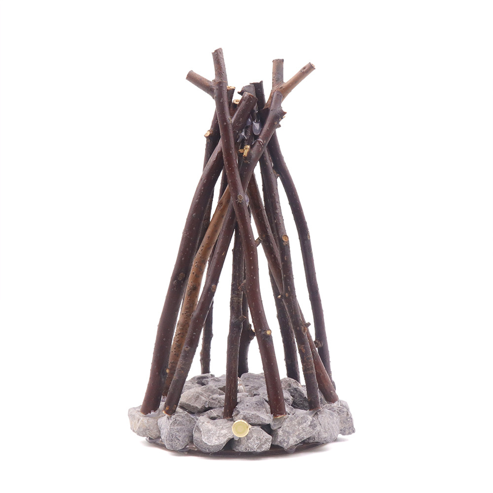 Lampe décorative LED effet feu de camp