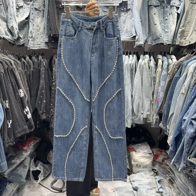 Fashion Casual Versatile Trousers Autumn Blue - Shop at LoveMi