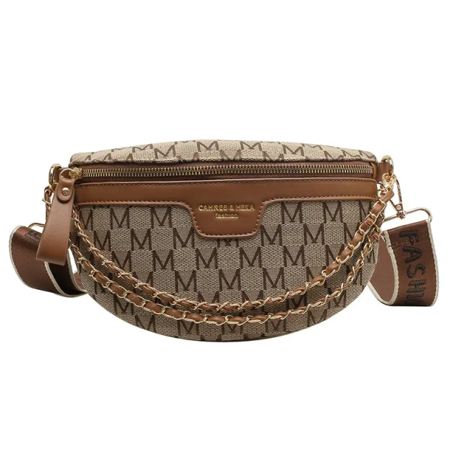Women's Shoulder Crossbody Summer Casual Versatile Small Waist Bag Brown - Shop at LoveMi