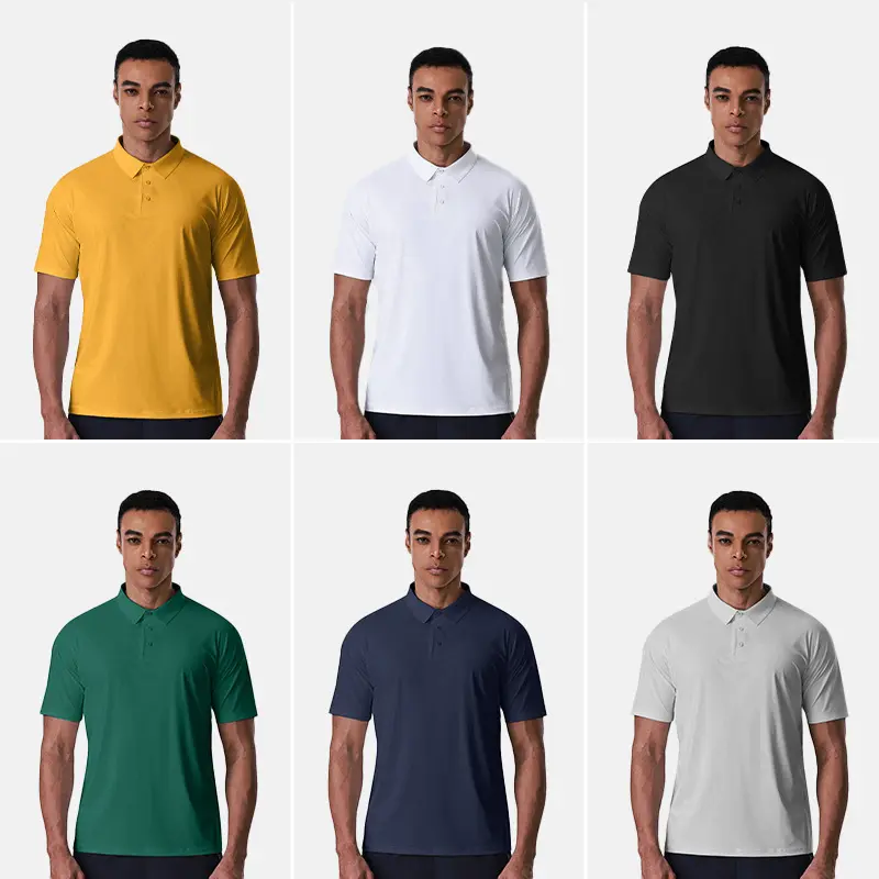 Mens Sun-Protective Quick-Drying Polo Shirt