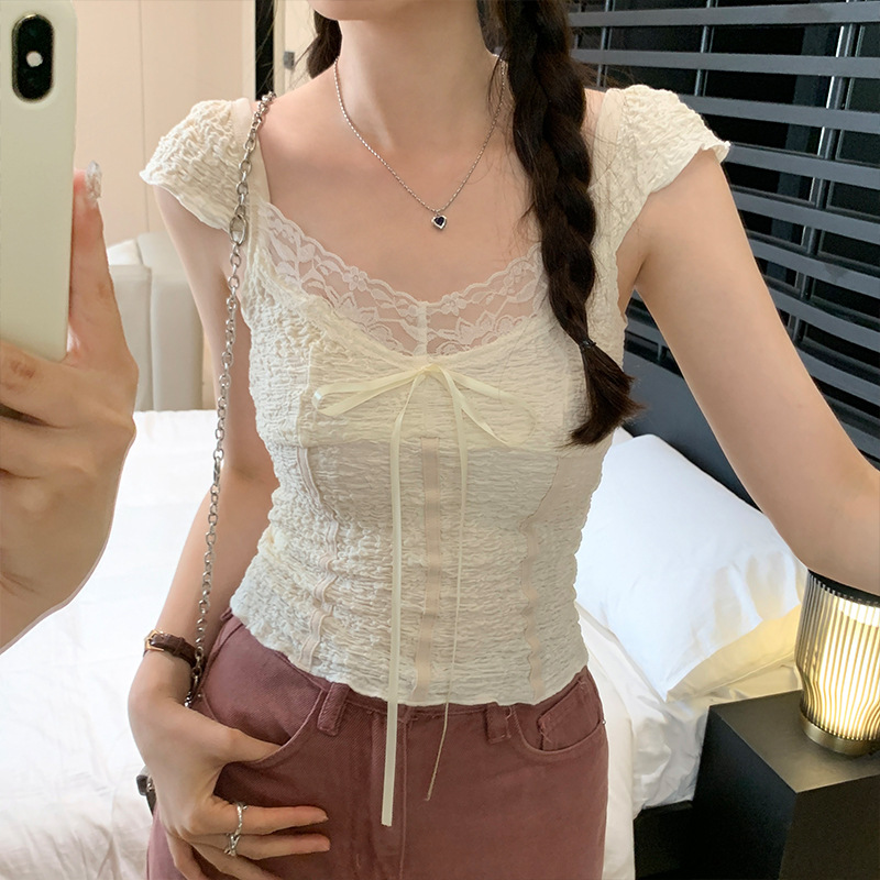 Unique Exquisitely Beautiful Short Top For Women