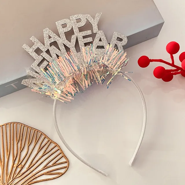 Christmas With Light Headband Snowflake Women's 19M Silver Masterbatch - Shop at LoveMi