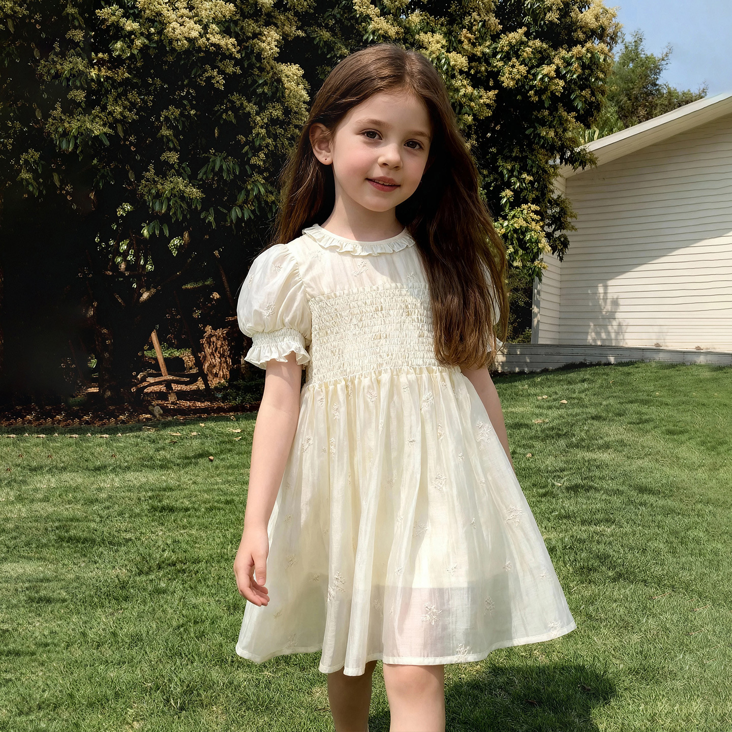 Gentle-style Summer New Arrival Princess Dress For Girls