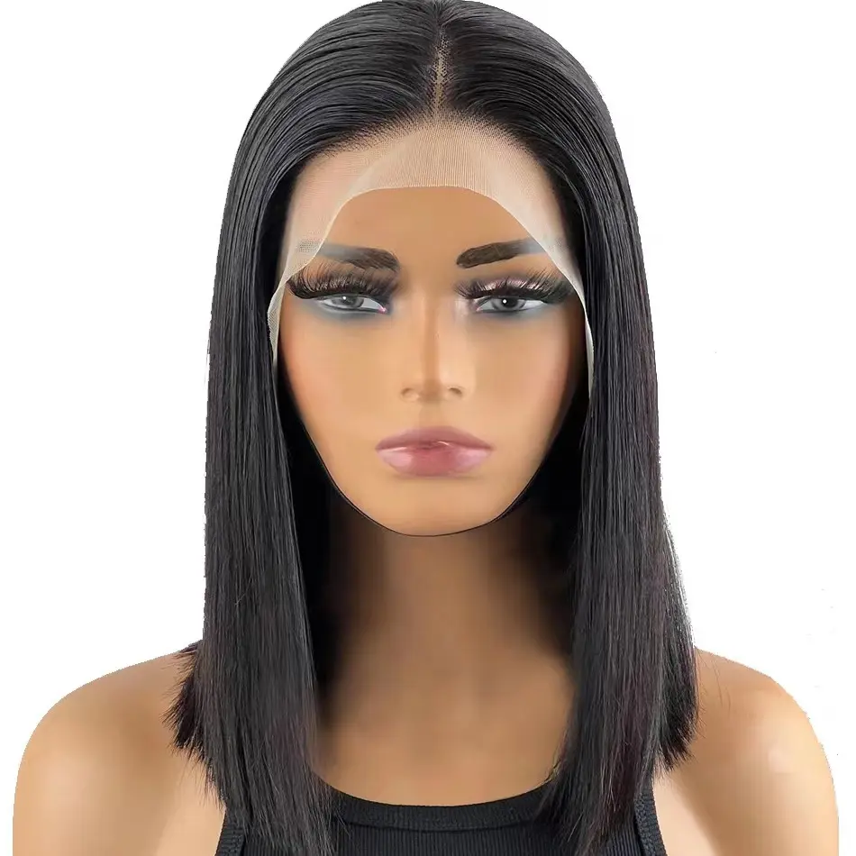 134 Front Lace Bobo Bobhaircut Natural Color