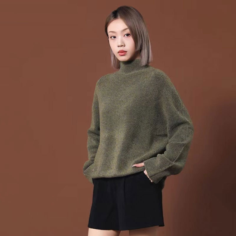 Title 7, Idle Style Loose Long-sleeved Sweater