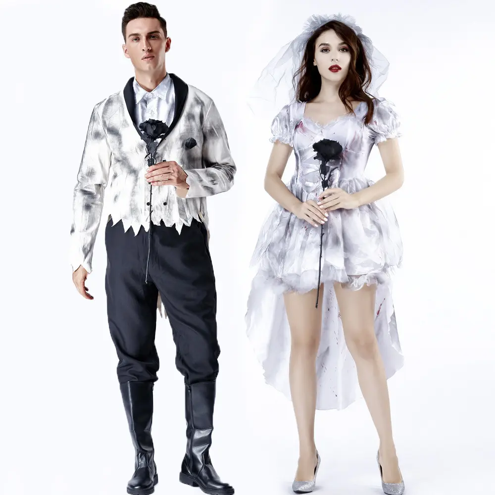 Halloween Costume Horror Couple Spiritual Love Cosplay