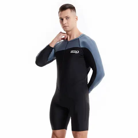Men's Professional Diving One-piece Swimsuit