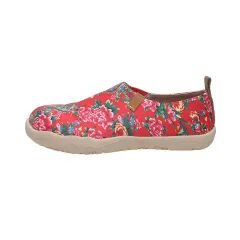 Round Toe Flat Bottom Comfortable Slip-on Lofter Pumps Sneakers For Women - Big Flower-36 - View 1