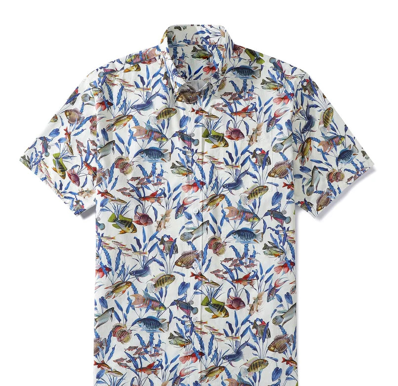 Shirt Fashion Fat Guy Plus Size Trend Element Polyester Men