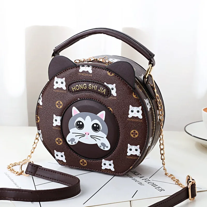 Girls' Shoulder Messenger Bag - Brown