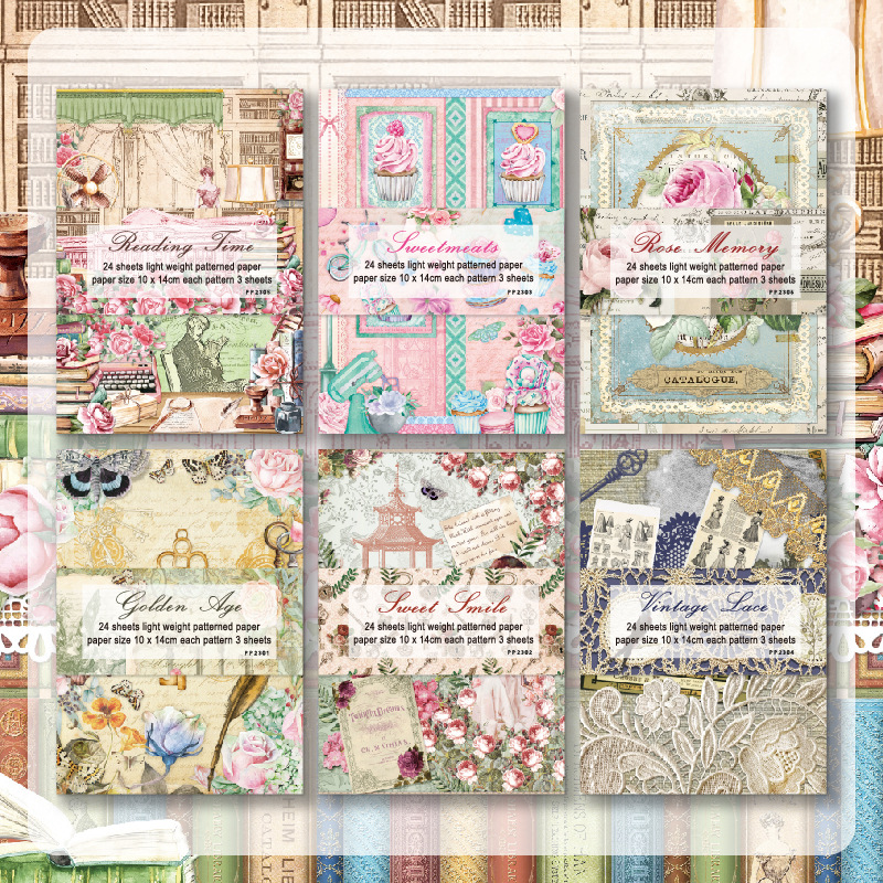 24 DIY Photo Albums Cut And Paste Hand Account Material Paper
