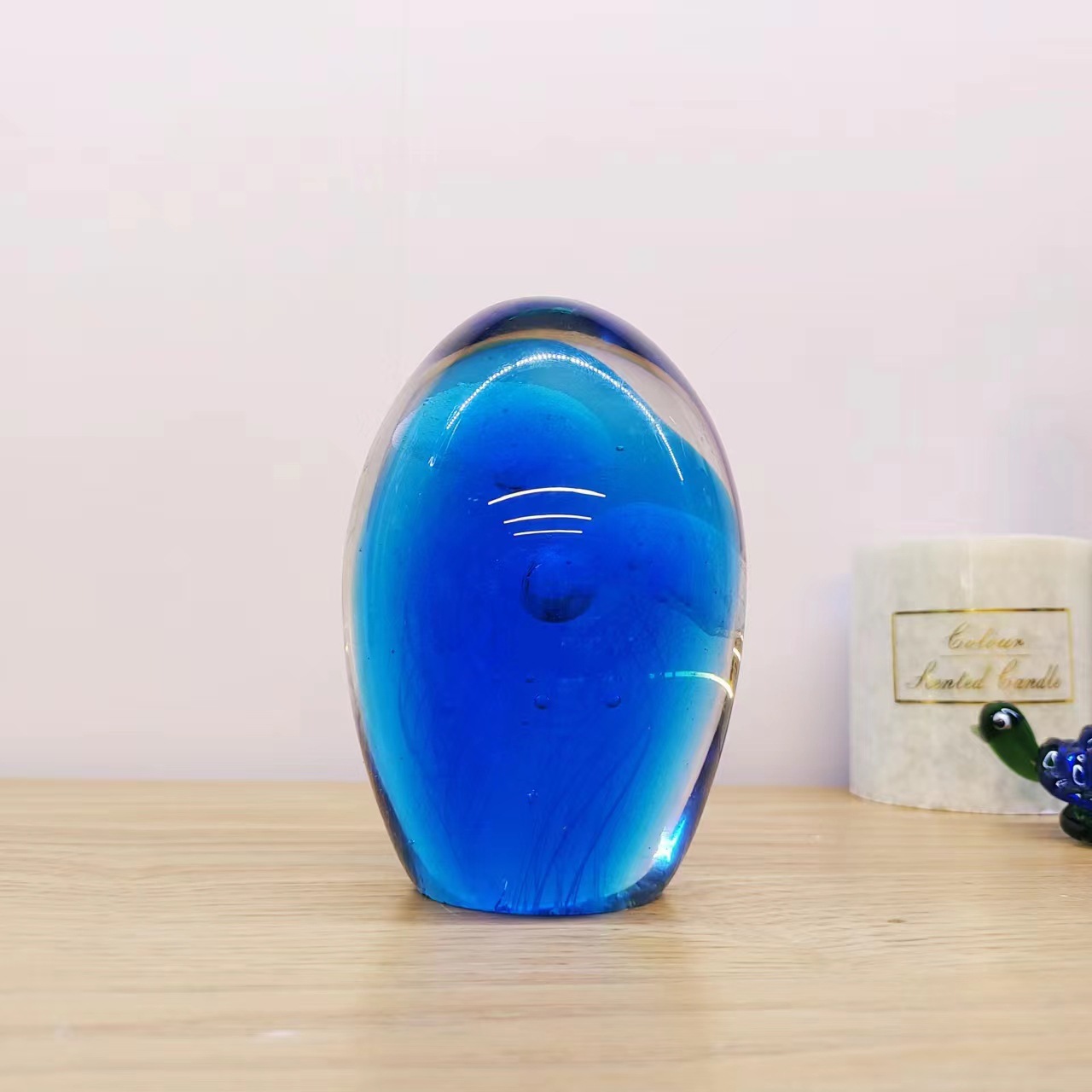 Luminous Glass Ball Jellyfish Ball Ocean Glass Ball