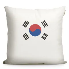 World Flag Symbol Peripheral Gift Pillow - South Korea - View 1