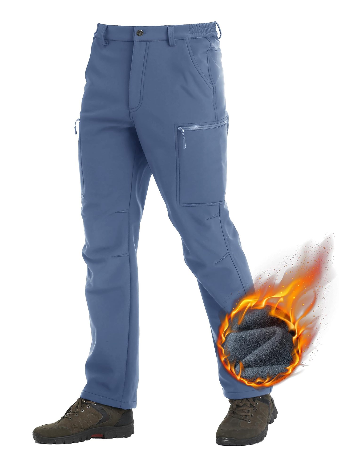 Straight-leg Outdoor Hiking Pants Designed For Larger Sizes