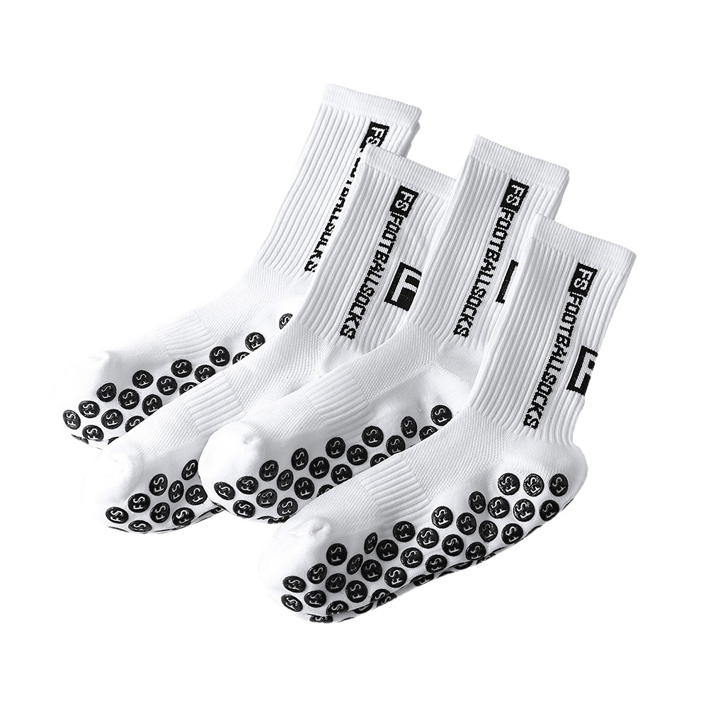 Mens Sports Socks With Nylon Dot Adhesive For Anti-slip Grip - Image 4