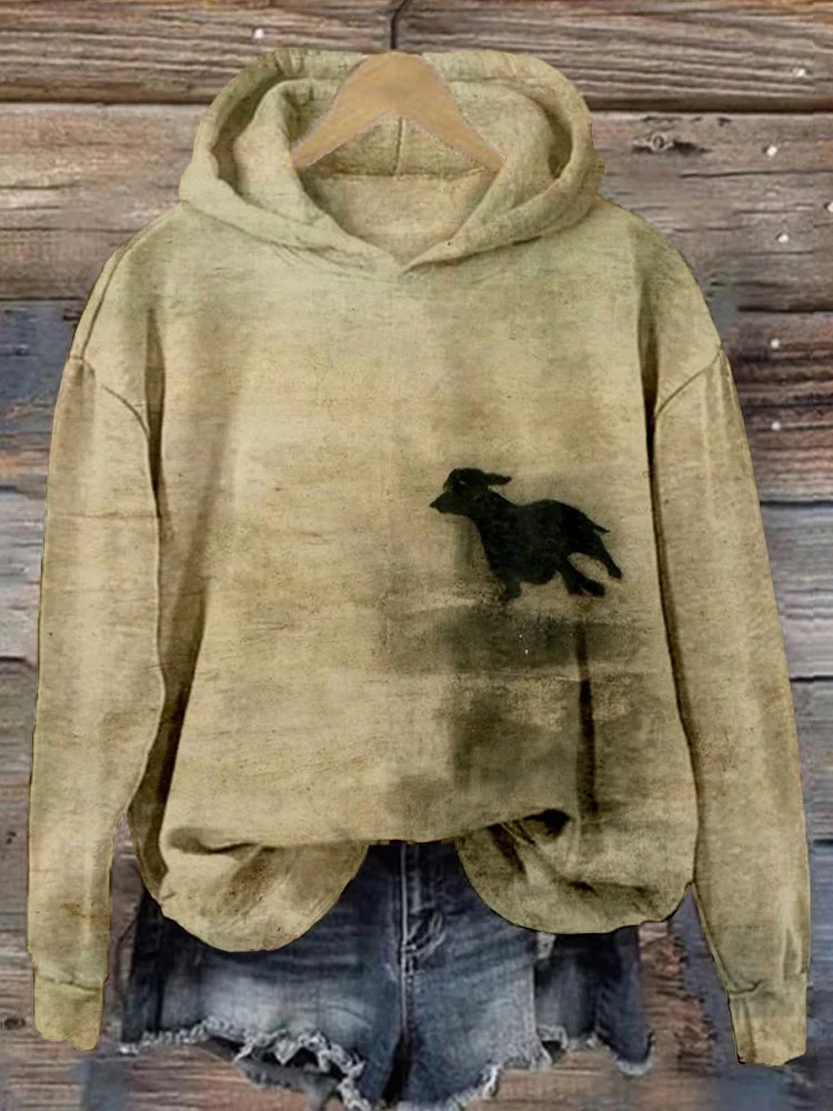 Women’s 3D Digital Print Hoodie – Casual Graphic Sweatshirt