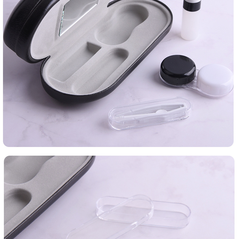 Title 3, Double-layer Dual-purpose Glasses Case Contact ...