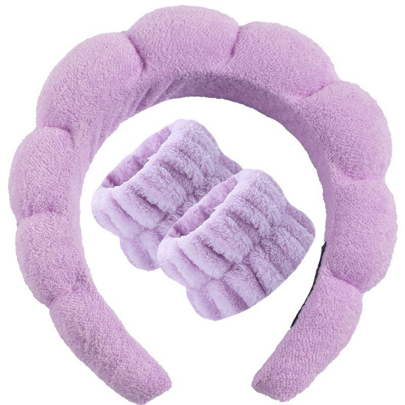 Title 7, High Cranium Headband Sponge Twist Cloud Hair Band