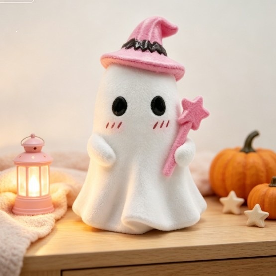 New Arrival Halloween Ghost Pumpkin Resin Home Desk Decor everydayshopit media