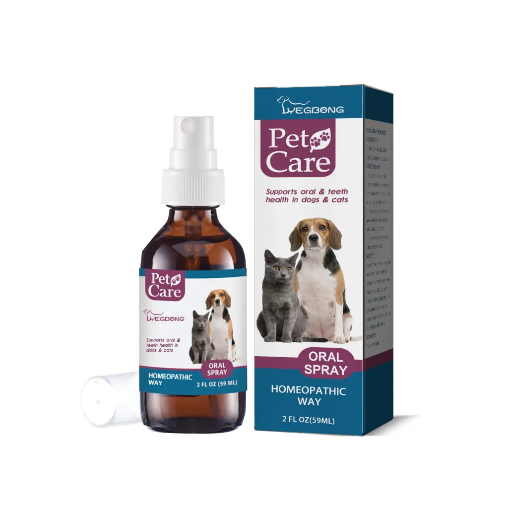 Pet Oral Cleaning Spray Remove Tartar And Bad Breath - 59Ml
