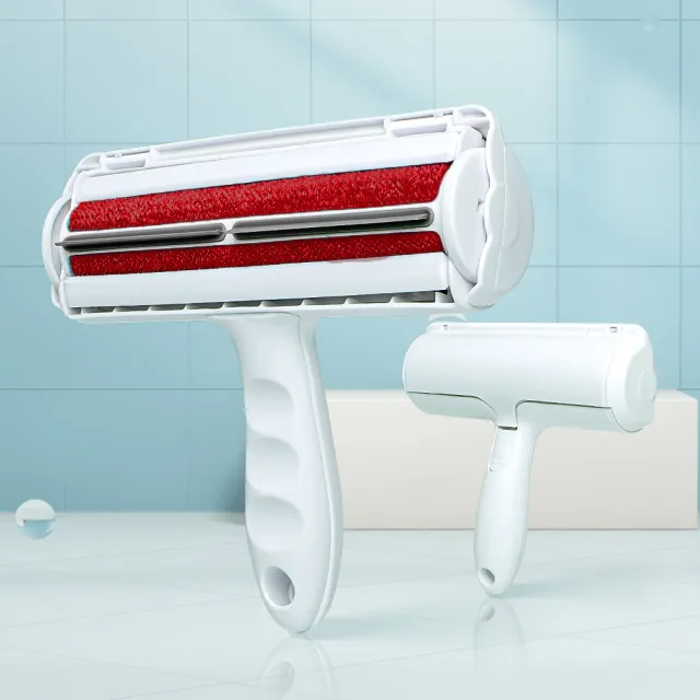 Portable Home Electrostatic Adsorption Pet Lint Roller Red - Shop at LoveMi