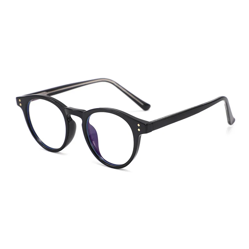 TR Ultra-light Material Anti-blue Light Vintage Glasses Rim - Blue